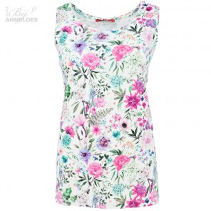 Topje bloemprint - Rose dessin